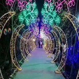 重庆杨家大型灯光展灯光节出租出售,铁艺灯光造型图片2