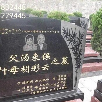 无锡黑石材墓碑价格