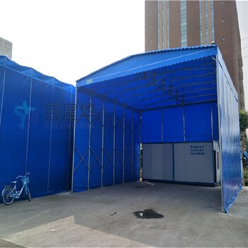 天津承接推拉雨棚造型美观,移动推拉篷