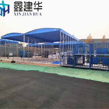 广州户外大型移动推拉雨棚按需定制