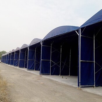 优佰特移动伸缩式雨棚,果洛推拉帐篷制造厂商