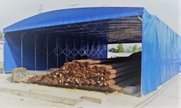 鄢陵县推拉帐篷制造厂商,移动伸缩式雨棚图片4