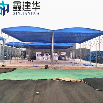 天津承接推拉雨棚造型美观,移动推拉篷