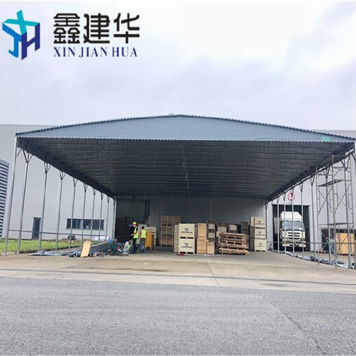 上海电动活动遮阳棚价格,钢结构雨棚安装