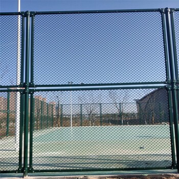 鑫旺丰运动场围网,临沂喷塑篮球场围网表面处理方式