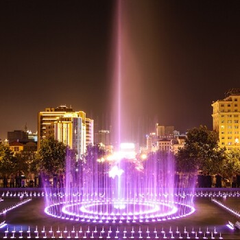 圣仑旱喷泉,小型广场喷泉操作简单