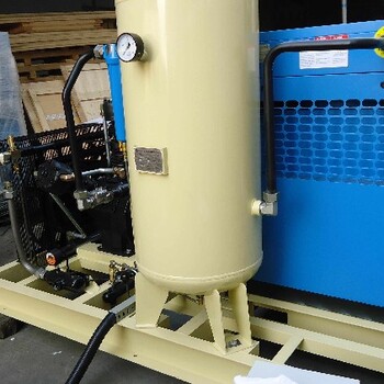 滨州塑料吹瓶增压机用途,定制LHC-2.6/10-30螺杆增压机