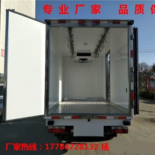 东风厢式保温车,北京新款东风轻卡系列冷藏车性能可靠