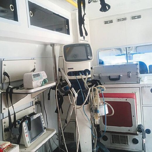 北京朝阳医院出院120救护车出租电话,出院转院救护车