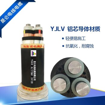 北京昆仑VV22铜芯导体聚聚氯乙烯护套电缆VV224150+170