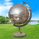 遼寧不銹鋼地球儀雕塑圖
