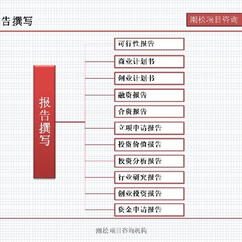 淮南市项目数据分析报告代写机构资金申请报告