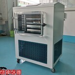 信陵儀器原位真空凍干機,化妝品中試壓塞真空凍干機LGJ-10FD價格圖片1