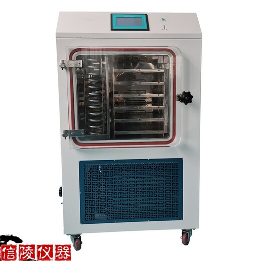 信陵仪器中型冷冻干燥机,2升酶制品中试冻干机LGJ-10FD