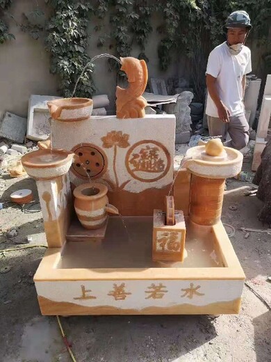新疆销售石雕喷泉价格