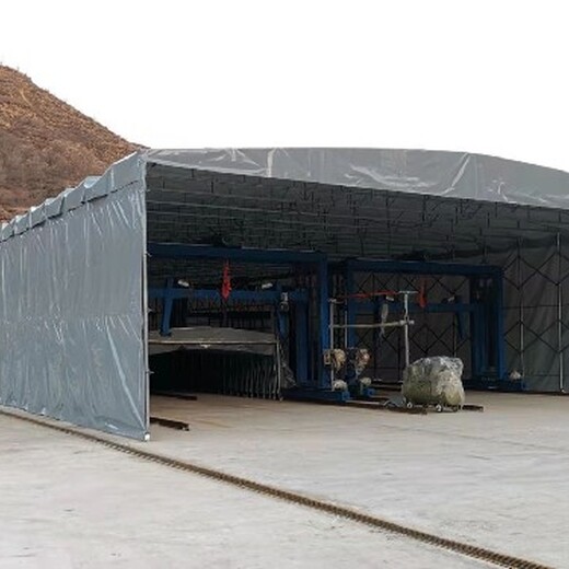 商洛户外折叠雨棚帐篷,大型移动厂房雨棚