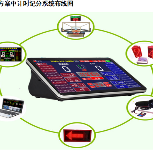 江苏篮球裁判设备安装,球赛计时计分系统
