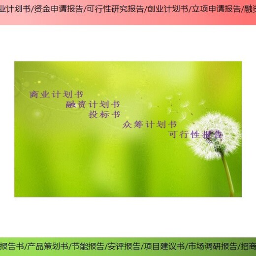 揭阳市惠来县技改/新建项目本地做可行性研究报告