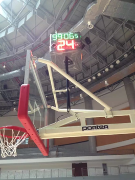 篮球馆24秒计时记分系统怎么安装