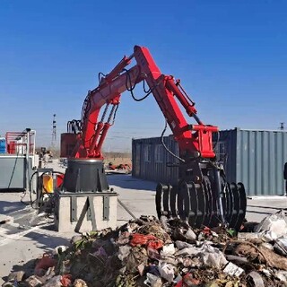 宿迁垃圾转运机械手采购,城市垃圾清运机械手图片1