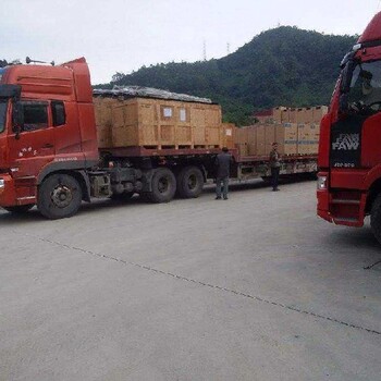梅州到南昌工地搬迁13米平板车,大件运输