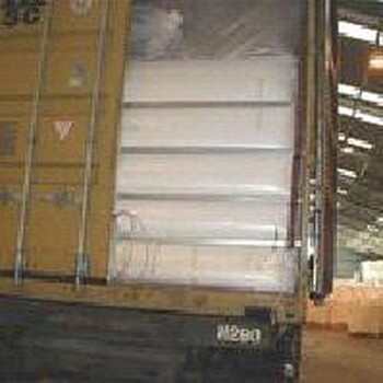 澳森特集装箱海包袋,20英尺PP编织布集装箱干料袋厂家