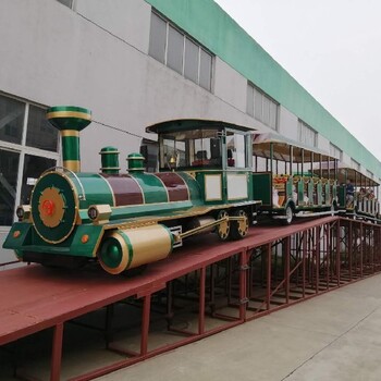 原厂无轨观光小火车,上海静安生产无轨小火车