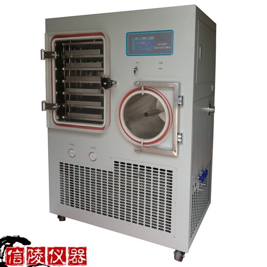 信陵硅油型冷冻干燥机,LGJ-30F蛋白冷冻干燥机硅油加热冷冻干燥机厂家报价