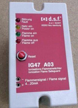 d.s.f.IG47-A03德国进口电离火焰监测仪