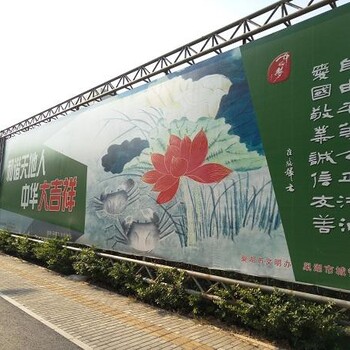 重庆沙坪坝区大型户外广告搭建