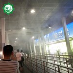 浙江车站排队等候区喷雾降温系统