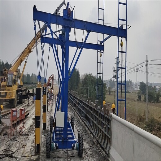 桥梁检测移动平台厂家,桥梁护栏模板台车