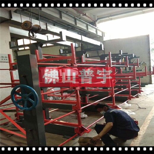 佛山普宇货架钢材型材存放架,天津环保放钢管的货架服务周到