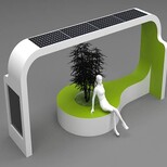 揭陽戶外太陽能椅供應商,光伏戶外椅圖片3