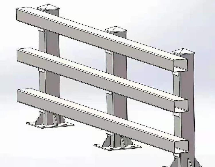西藏定制不锈钢防撞护栏