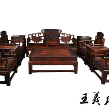 王义红木大红酸枝沙发,传统榫卯结构交趾黄檀沙发厂家