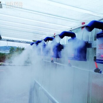 高压雾化消毒系统车辆人员消毒通道喷雾