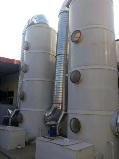 上海闵行酸雾吸收塔304不锈钢喷淋塔生产厂家,不锈钢水洗塔