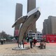 不銹鋼城市鯨魚雕塑圖