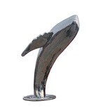 北京大型不锈钢鲸鱼雕塑批发图片4