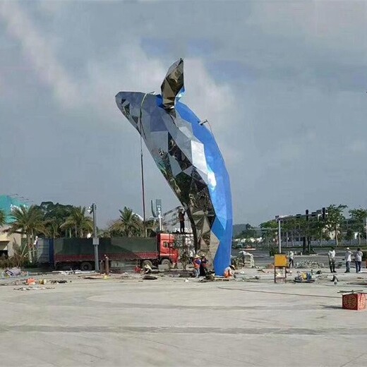 鯨魚雕塑安全可靠