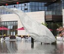 河北不锈钢镂空鲸鱼雕塑造型美观