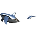 不锈钢鲸鱼雕塑批发图片1