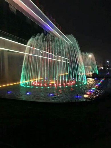 天津户外大型音乐喷泉施工维修