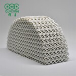 萍乡群星陶瓷波纹填料工业填料干燥塔冷却塔用陶瓷规整填料
