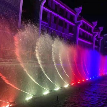 邢台广场公园矩阵音乐喷泉造价多少钱