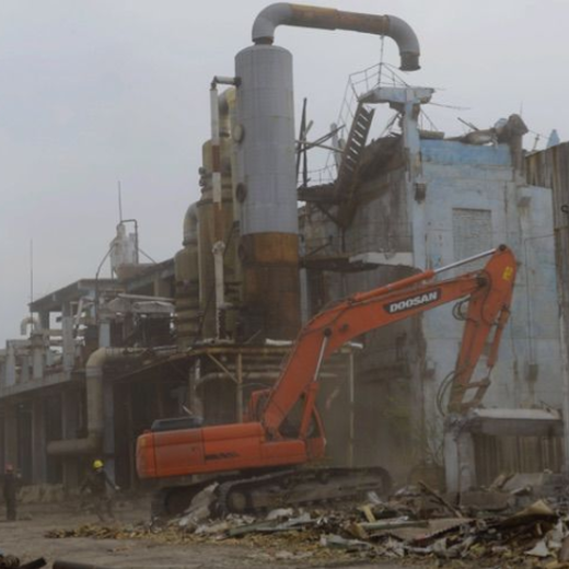 无锡化工厂拆除回收报价,化工厂设备拆除回收