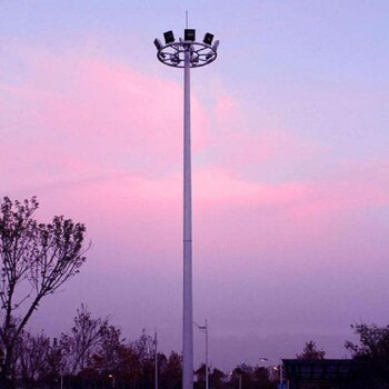 阜阳界首市25米高杆灯生产厂家25米高杆灯多少钱全套带升降