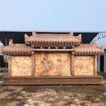 浙江石雕浮雕-石雕艺术背景墙