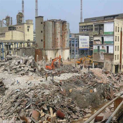 扬州二手化工厂搬迁拆除设备回收一站式拆除回收